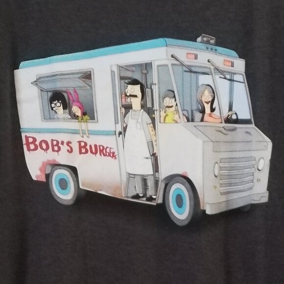 Bob's Burgers Food Truck T Shirt Size L - Picture 2 of 7